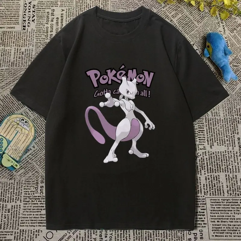 

Pokemon Mewtwo Black T-shirt Cotton Anime Graphic Tee Men Women Purple White Gotta Catch Em All A Salesmea Shabby Overpr Wild
