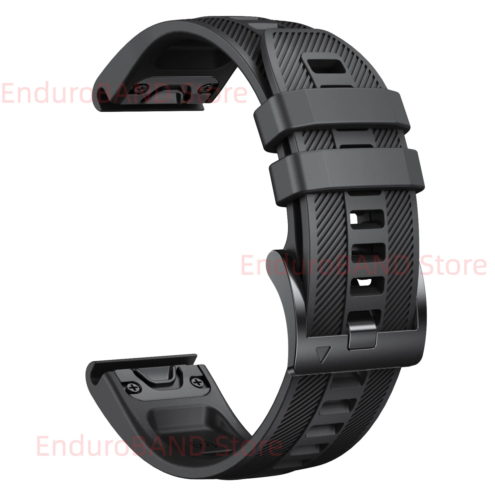 EnduroBAND for Fenix 6 Bands 22MM Easy-fit Soft Silicone Watch Band Replacement for Fenix 7/Fenix 6 Pro/Fenix 5/Fenix 5 Plus/App