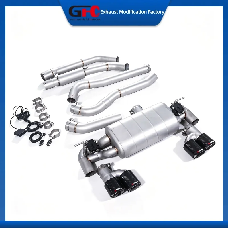 Catback Valvetronic Exhaust Pipe For BMW M140i F20 F21 B58 3.0T 2016-2019 High-Performance SUS304 Auto Valve Exhaust Muffler