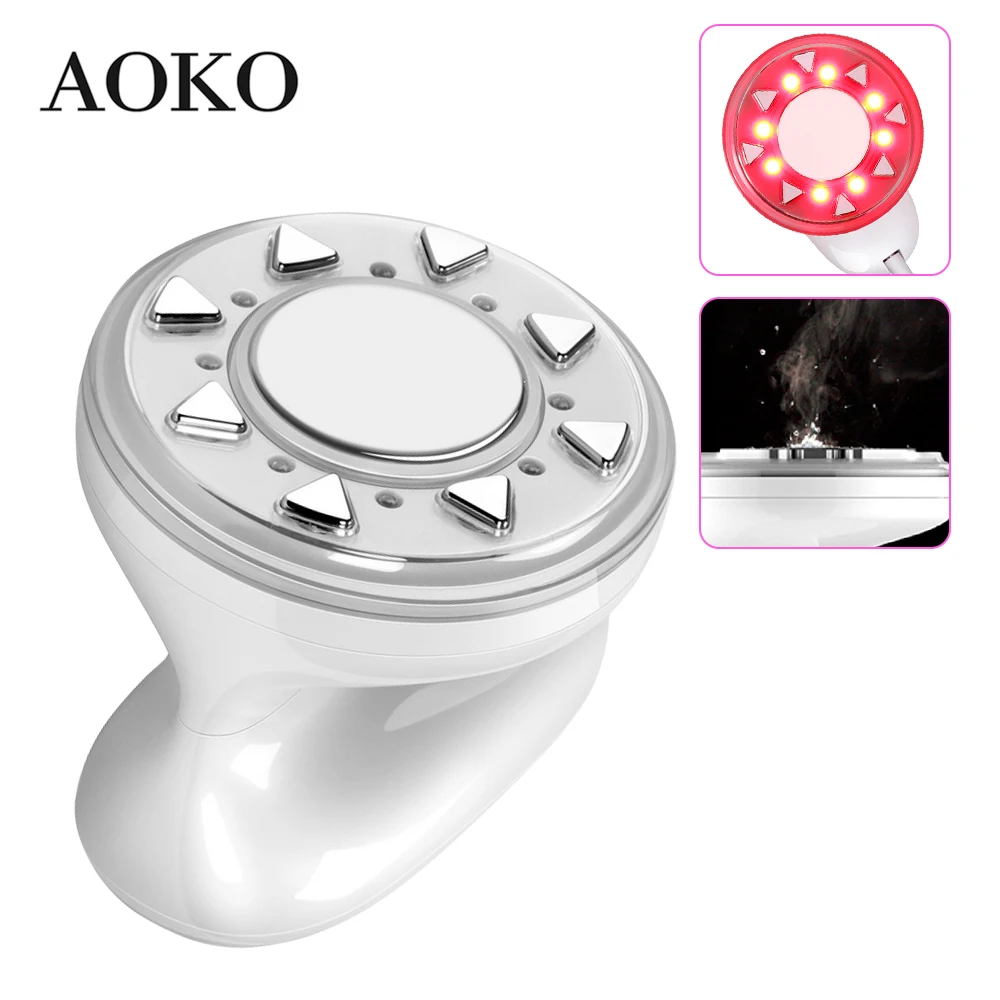 

AOKO 3 in 1 Body Massager Device LED Ultrasonic Cavitation Body Slimming Anti Cellulite Skin Lift Tighten Home Use