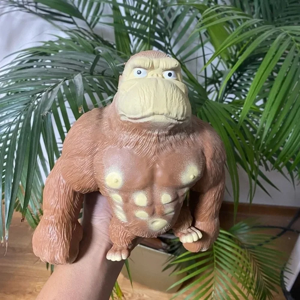 Big Giant Antistress Orangutan Fidget Toy Squishy Elastic Monkey Funny Gorilla Home Decoration Kids Toys Birthday Present Gifts