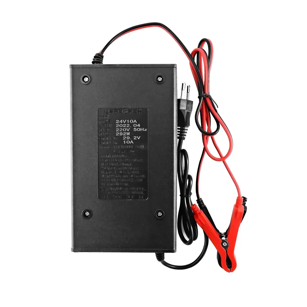 LiitoKala 29.2V 10A Charger Smart Suitable For 8S 24V LiFePO4 Battery