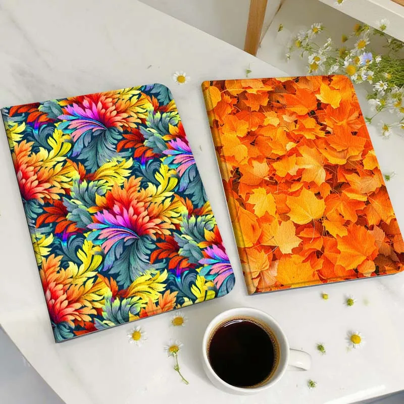 

Cartoon Colorful Flower Pattern Tablet Case For Huawei Honor MatePad MediaPad Air 5 6 7 11 V6 V7 V8 V9 X9 X8 T10 T10s C5e T5