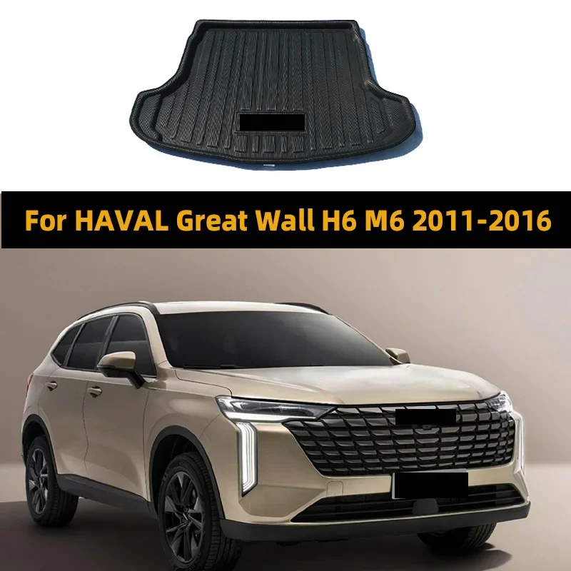 

For HAVAL Great Wall H6 M6 2011-2016 Car Rear Trunk Mats Floor Tray Carpet Mud Tank Organizer Pad Cargo Cover Liner Accessories