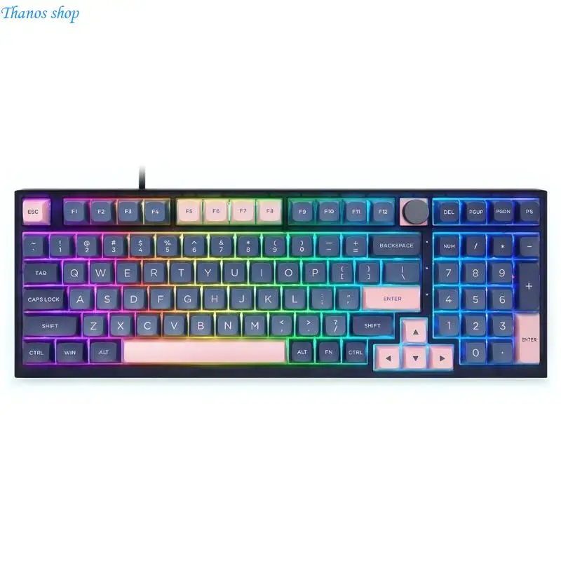 Mechanical Game Keyboard with Optical Switch RGB Programmable X37A