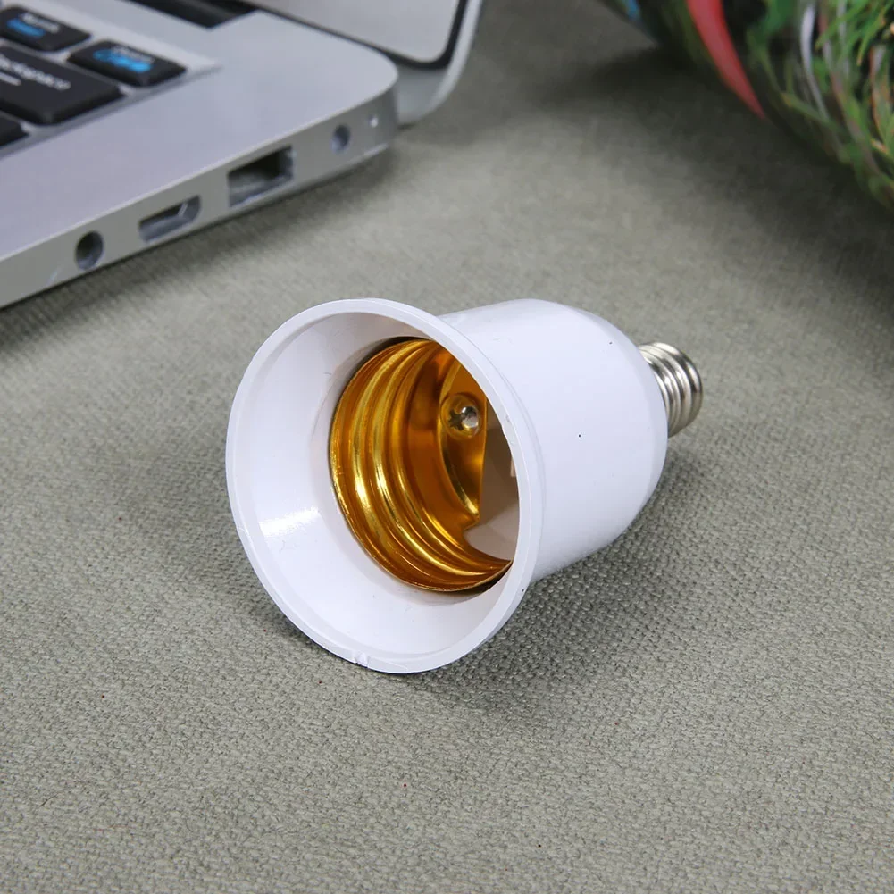 Light Adapter Screw Bulb Socket Lamp Converter Conversion Socket Screw Base Holder Adapter for E14 to E27