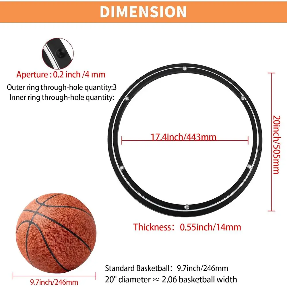 ฐานหมุนแบบเงียบสำหรับโต๊ะอาหาร ขนาด 20 นิ้ว รับน้ำหนักได้ 450 ปอนด์ สำหรับงานหนัก ใช้สำหรับงาน DIY (สีดำ)