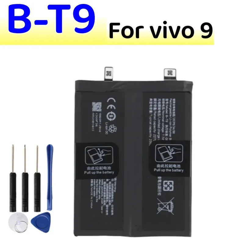 

High Capacity B-T9 Replacement Battery For VIVO IQOO9 NEO 9 Neo 9 B-T9 with Tools