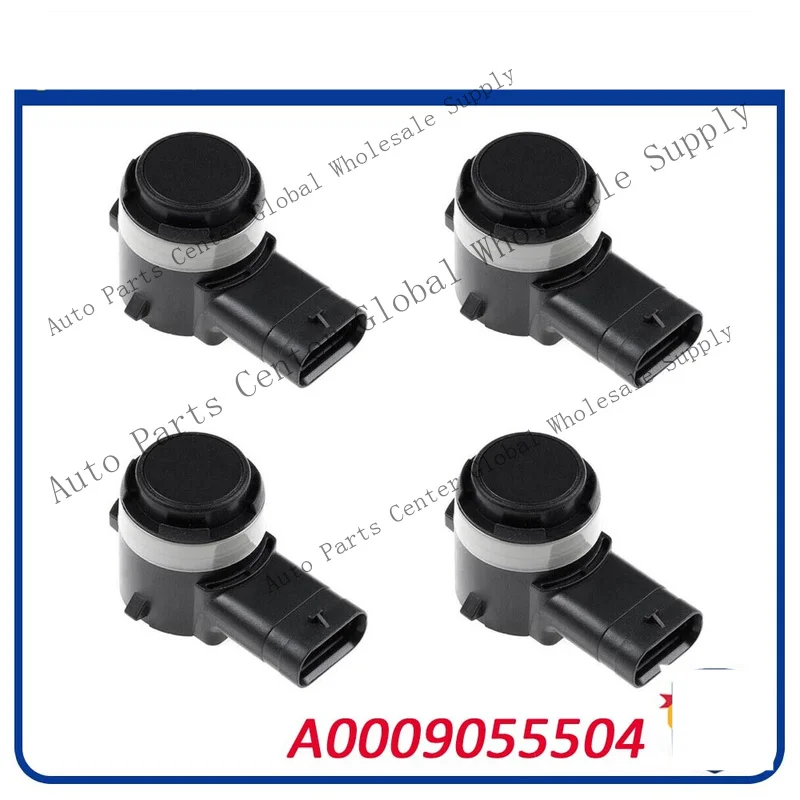 Z+ 4PCS Bumper PDC Parking Assist Sensor A0009055504 For Mercedes-Benz CLS CLA GLA