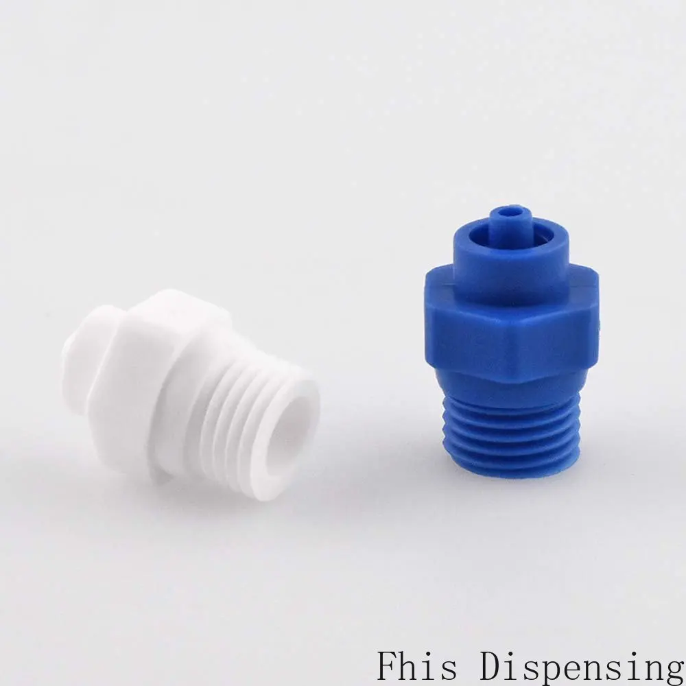 Dispense Valve Adapter Glass Glue POM Conversion Head G1/4