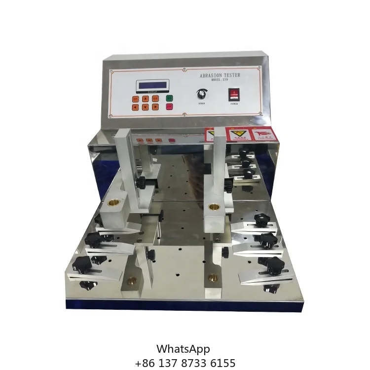 339 Alcohol Eraser Coating Abrasion Testing Machine 339 Abrasion Wear Tester