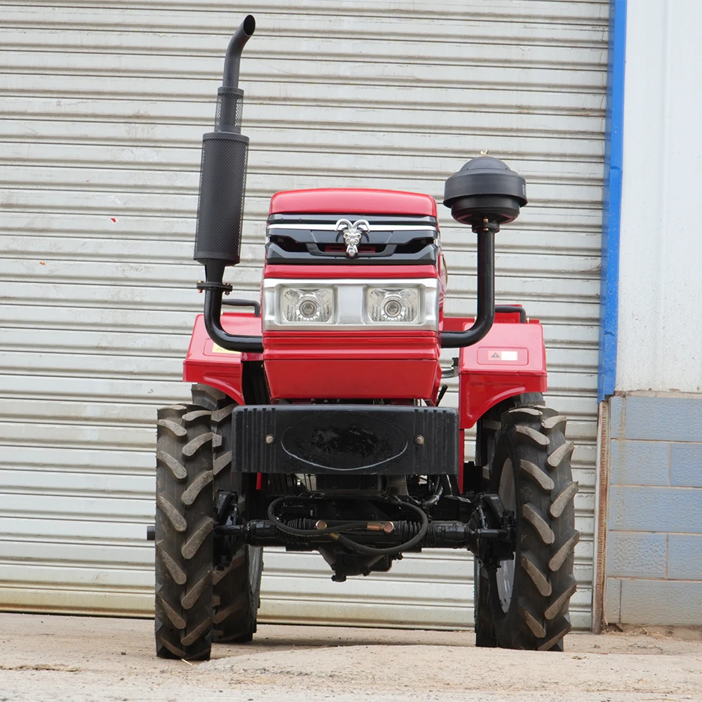 Professional 2WD Mini Farm Tractor Multifunctional Riding Garden Tractor with 4WD Wheel Engine Motor