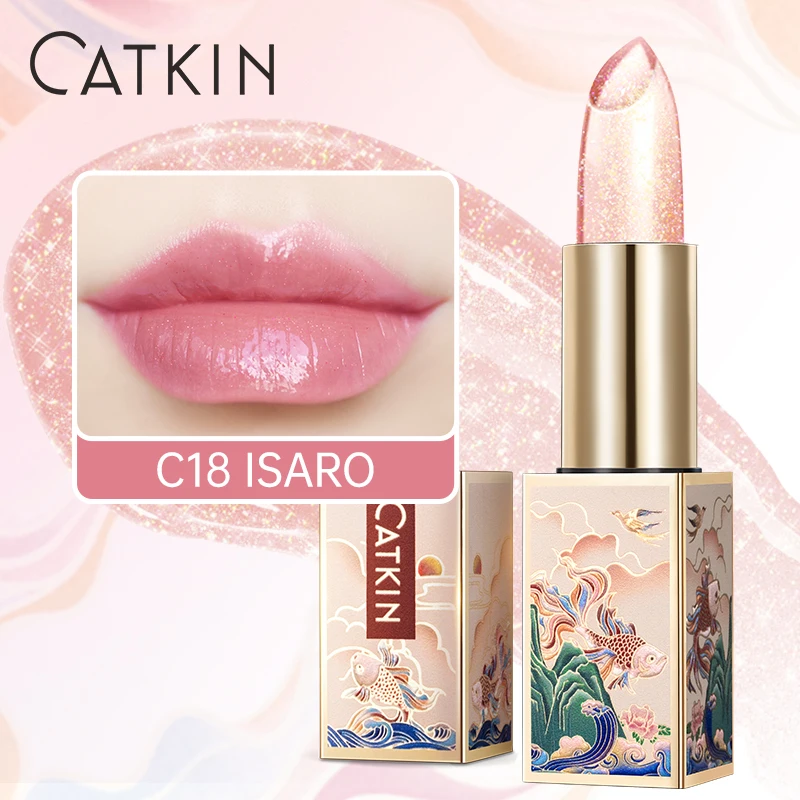 CATKIN SPARKLING LIP BALM MOONLIGHT COLOR-CHANGING LIP STICK - NEW SERIES image 3
