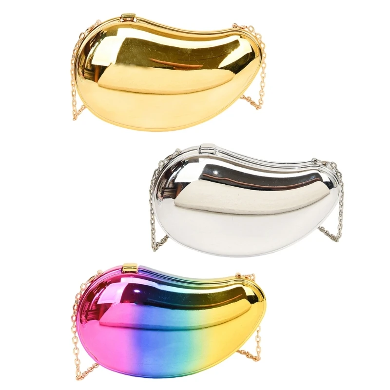 

Women Shoulder Bag Chain Strap Evening Clutch Bag Mangos Crossbody Bag