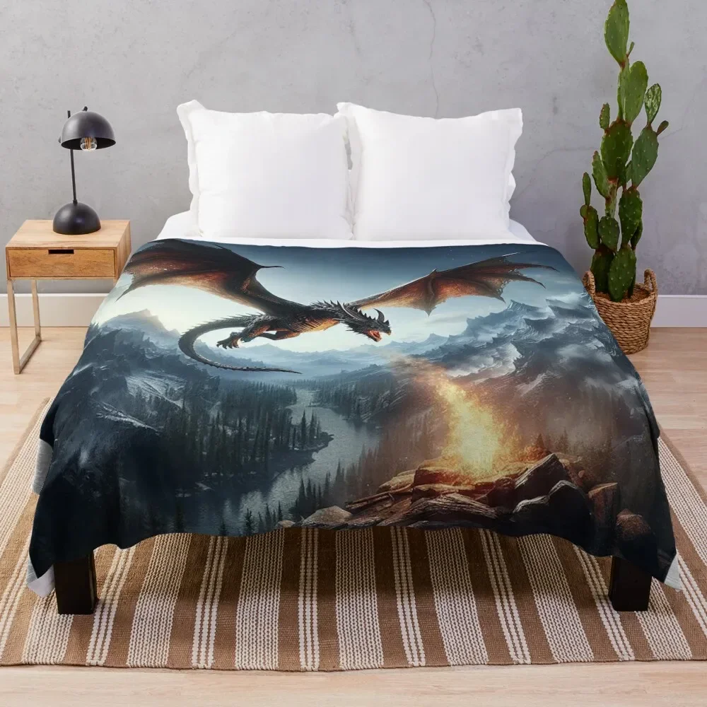 

Unlock the Ultimate Dragon Fire Models with Skyrim: A Comprehensive Guide to Epic Fantasy Gaming Throw Blanket