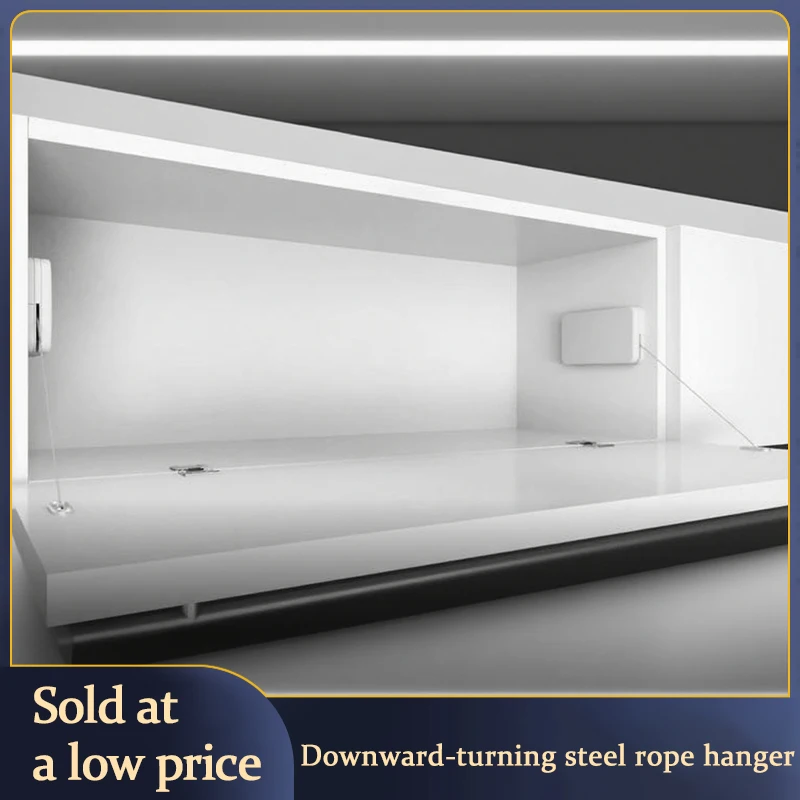 

Flip Down Buffer Stay Steel Cable Damped Hinge For Cabinet Door S Series Soft Closing And Quiet Undermount Support Mechanism