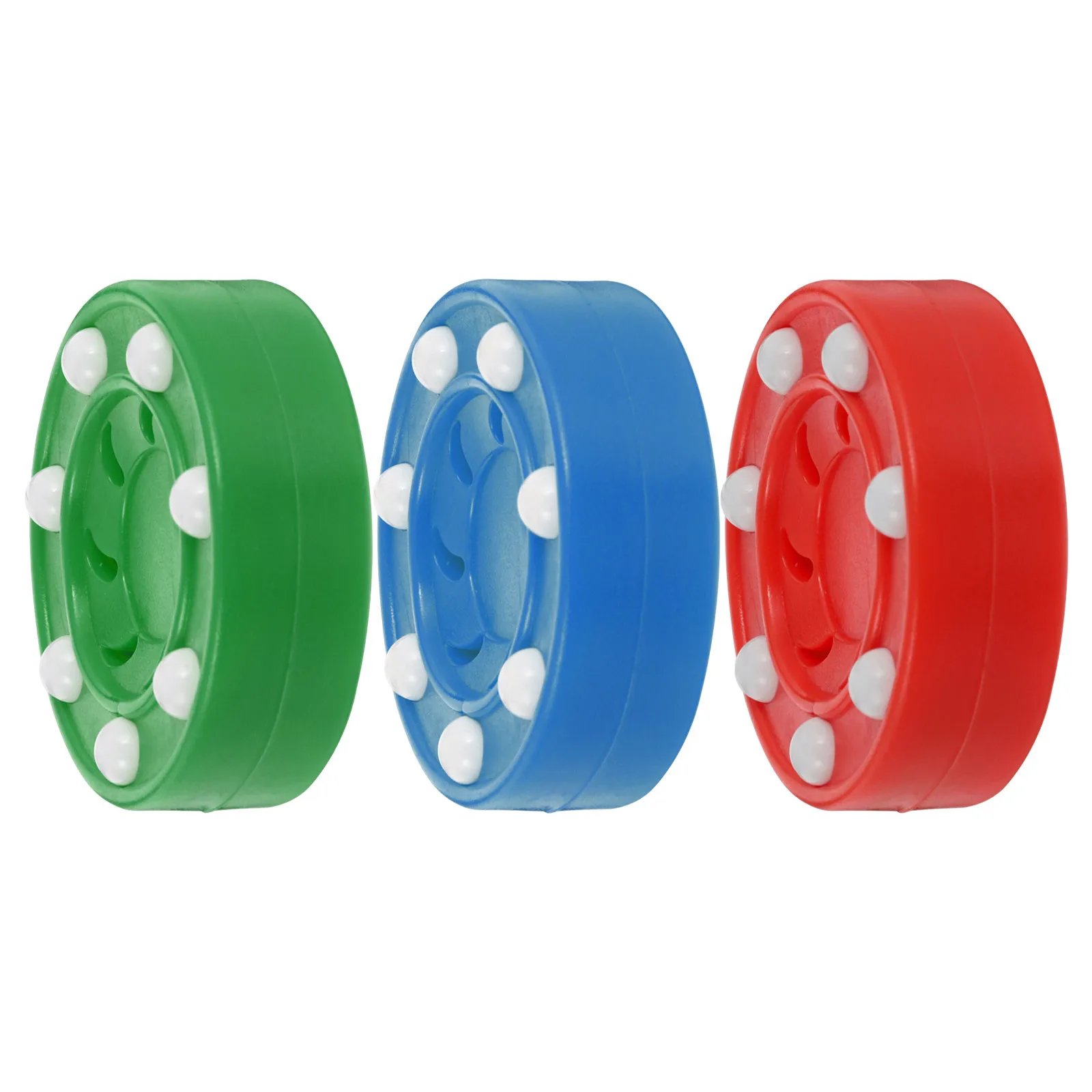3Pcs Street Roller Hockey Pucks Lightweight Outdoor Training Pucks for Street Hockey Team Practice Asphalt Team Practice Puck