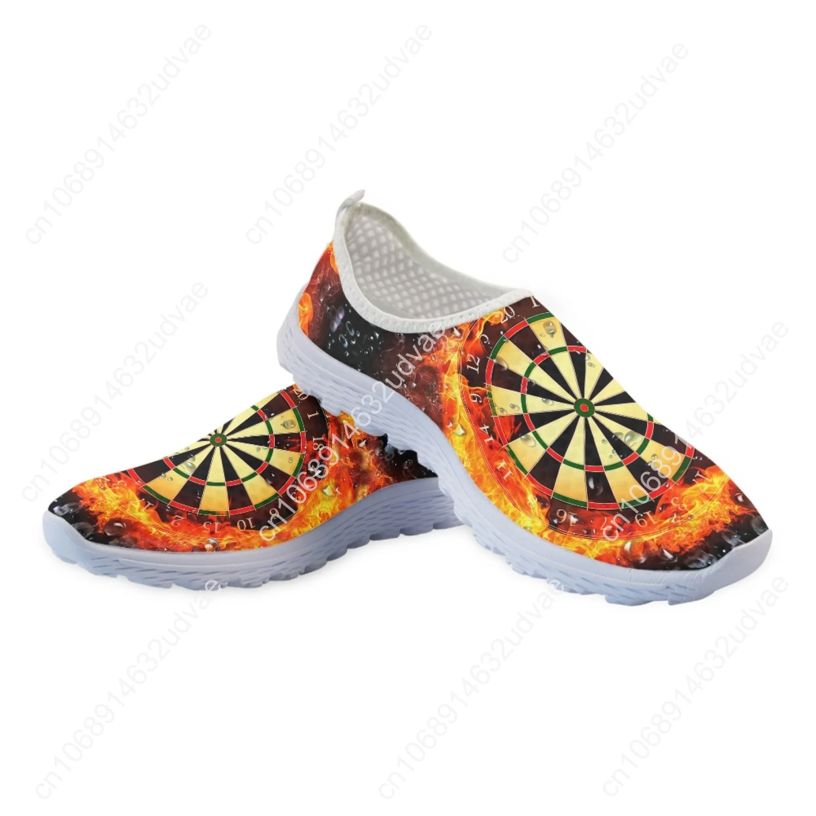 New Women Shoes Brand Flats Summer Fashion Women's Loafers Cool Fire Darts Pattern Student Comfortable Walking Shoes