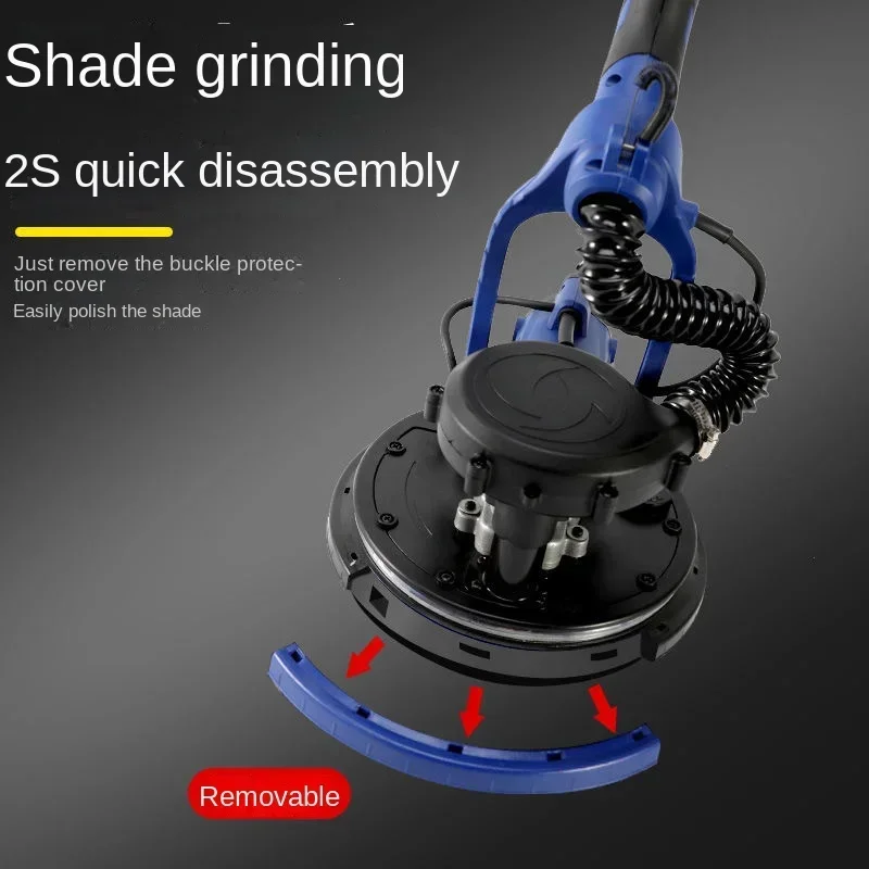 Cross borderBrushless Wall Grinding Machine Dust-Free Putty Sand Paper Machine Multi-Function Electric Self-Priming Wall Polish