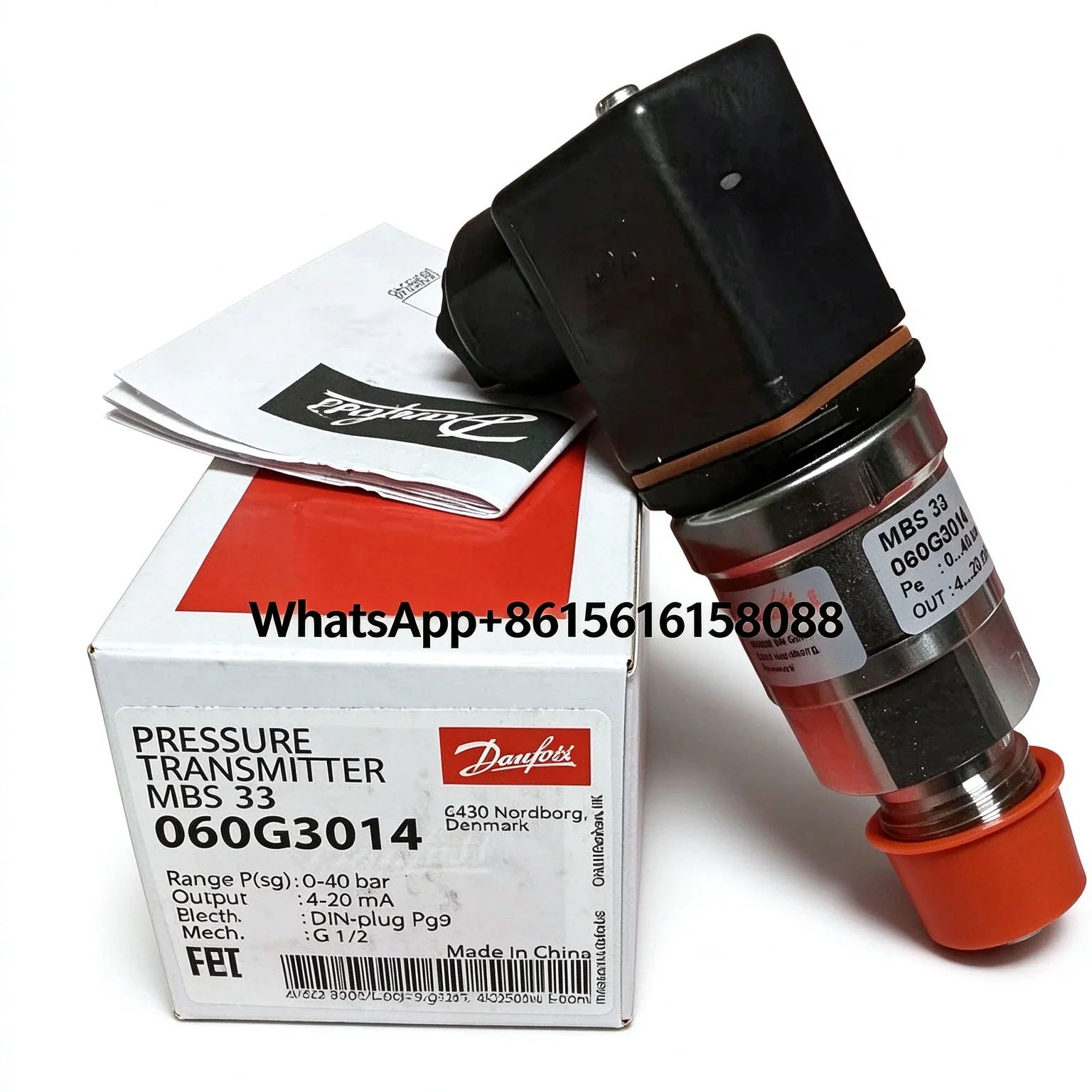 MBS33 060G3012  060G3013  060G3014  060G3015  060G3016  060G3017  060G3018  060G3019  060G3020 Danfoss Pressure Sensor