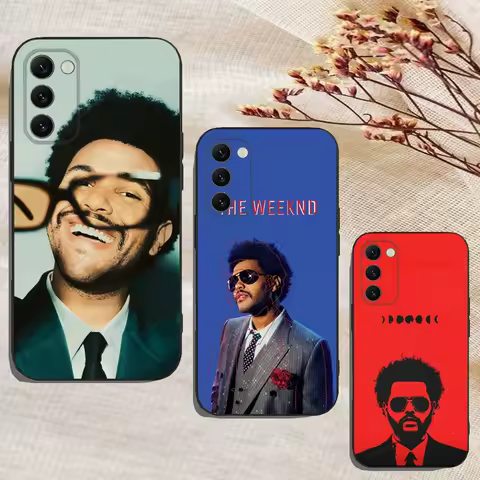 The Weeknd XO Singer Phone Case For Samsung Galaxy A13,A21s,A22,A31,A32,A52,A53,A71,A80,A91 Soft Black Cover