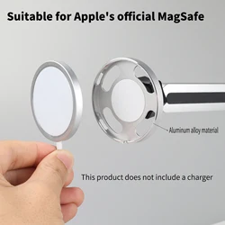 Suitable For Apple MagSagfe Charger 15W 25W Car Navigation Base Wireless Charger Phone Holder Car Air Outlet Holder