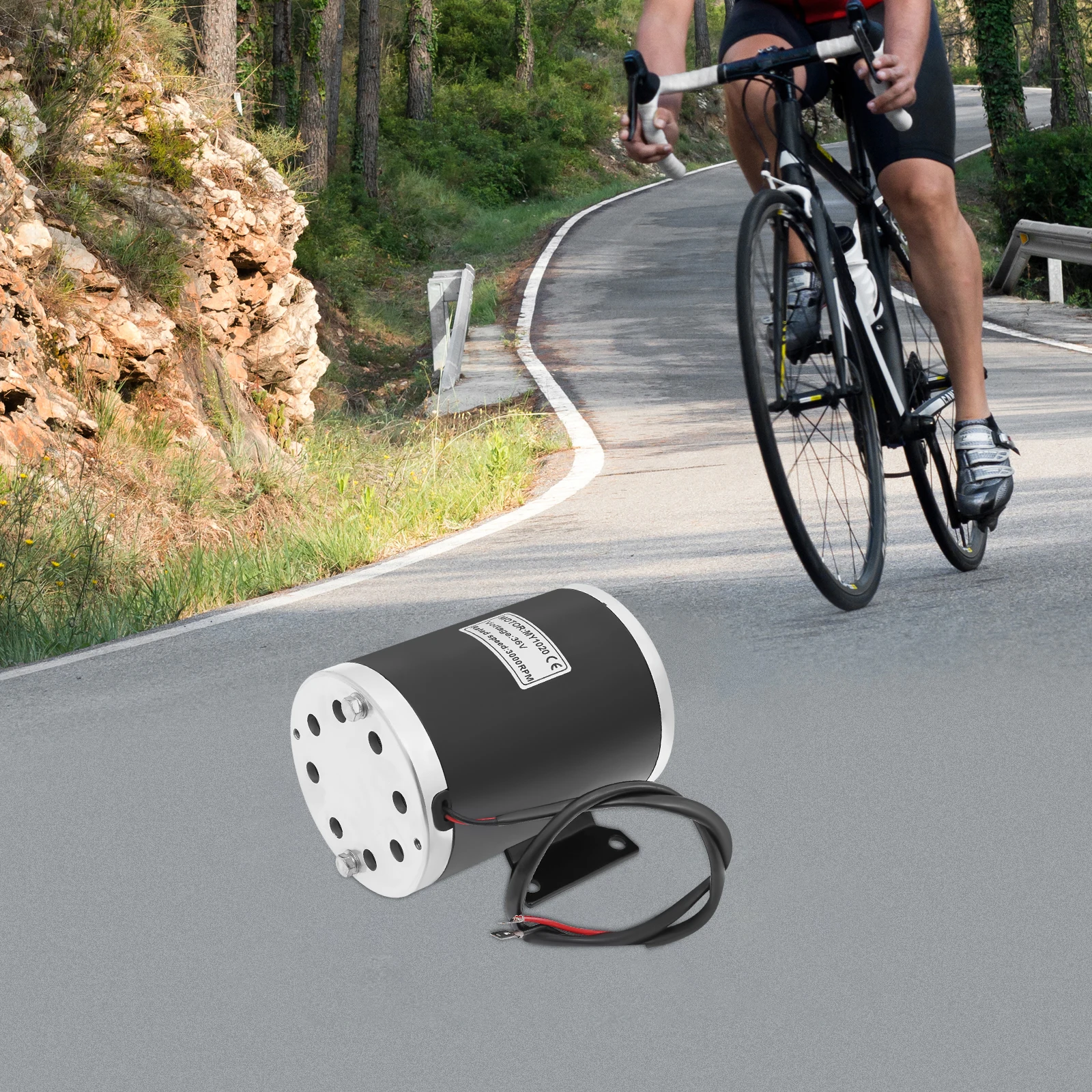 

High-Quality 1000W 36V DC Brushed Motor for 4-Wheel Go-Karts, Motorcycles, E-Bikes & Scooters