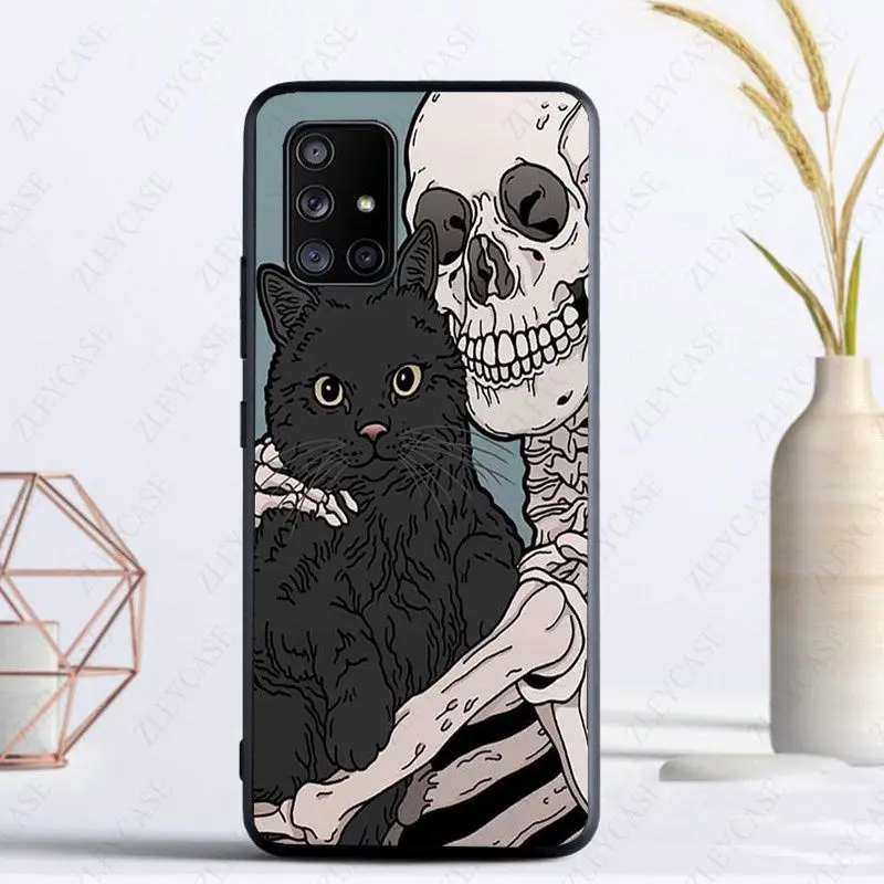 Witches moon Tarot Mystery totem Phone Cover For samsung A14 A53 A13 A12 A40 A22 A23 A32 A34 A50 A51 A52S A54 A70 A71 A73 cases