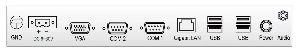 Custom OEM 19 Inch XGA TFT LCD Resistive Touch Screen Industrial Panel PC All in One Computer