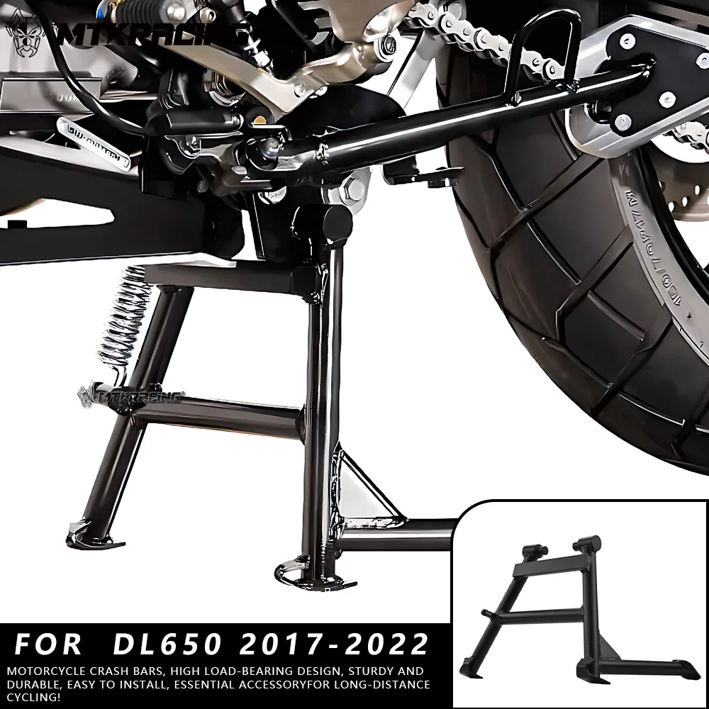 

MTKRACING For SUZUKI DL650 2017-2022 Motorcycle Accessories Parking Stand Mount Centerstand Center Foot Support