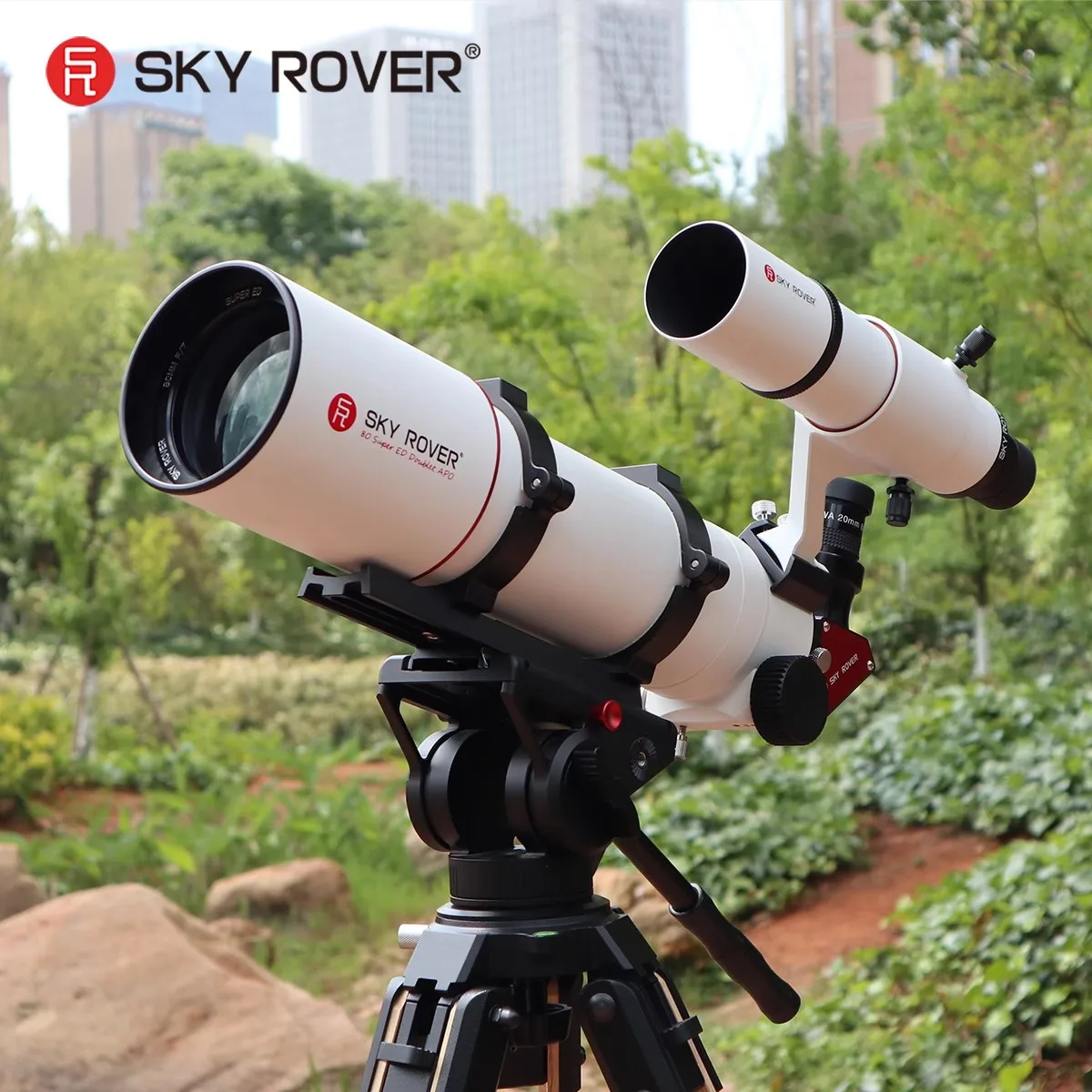 SKY ROVER 80mm F/7 ED APO Multi-Functional Astronomical Telescopic Kit