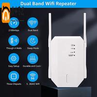 A43Z-1200M Wifi Repeater Wireless WIFI Signal Extender 5G Network Amplifier Long Range Wifi Router
