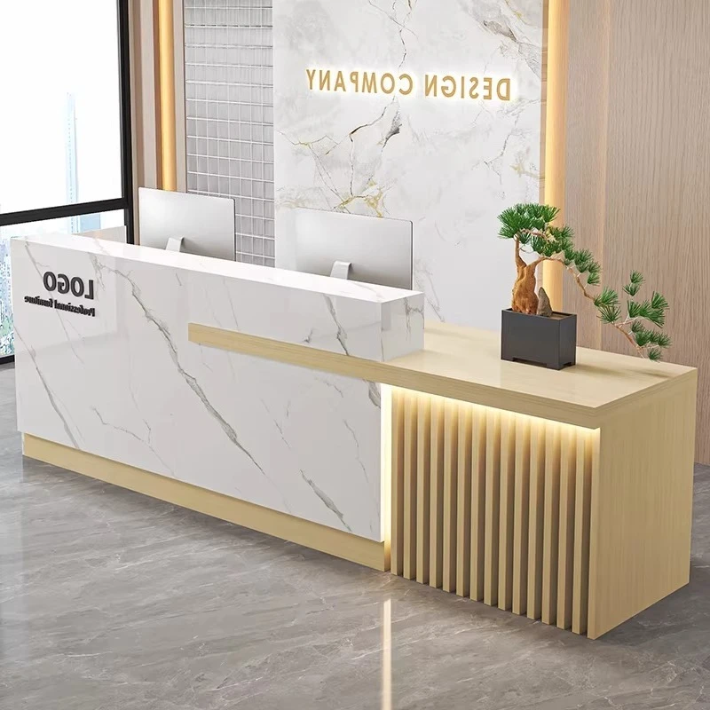 Universal Organizers Reception Desks Safe Luxury Save Space Big Size Reception Desks Cheap Scrivania Chinese Style Furniture