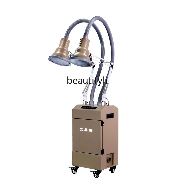 

Полностью автоматическая двойная головка вращающаяся фиксированная точка моксибустиция фотобокс эффективная дымовая очистка коммерческое использование