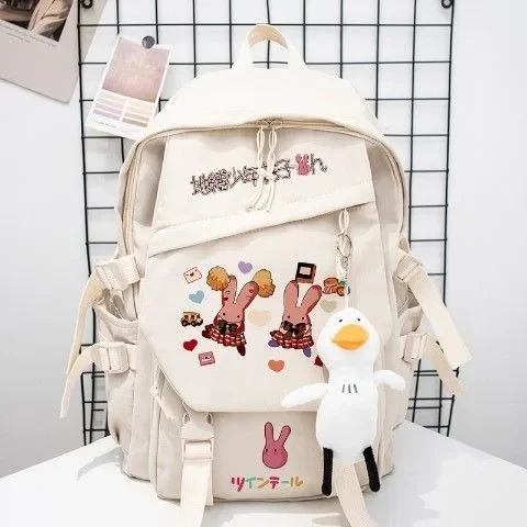 40x30x12 см, Jibaku Shounen, Ханако-кун, школьные ранцы для студентов, детей, подростков, аниме-рюкзаки большой вместимости для девочек и мальчиков