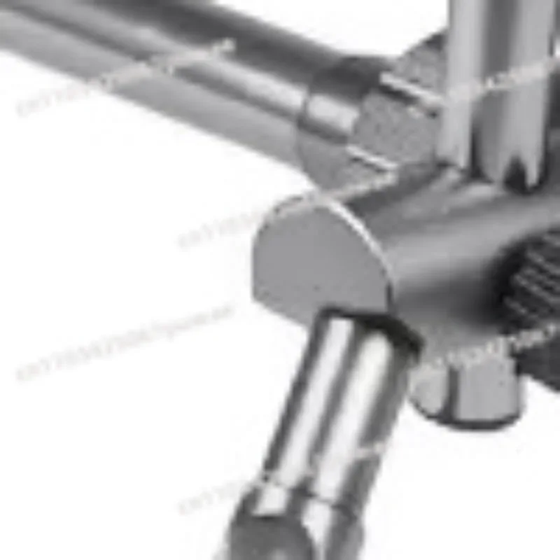 

Fishing rod bracket three-head library folding retractable adjustable portable fishing gear