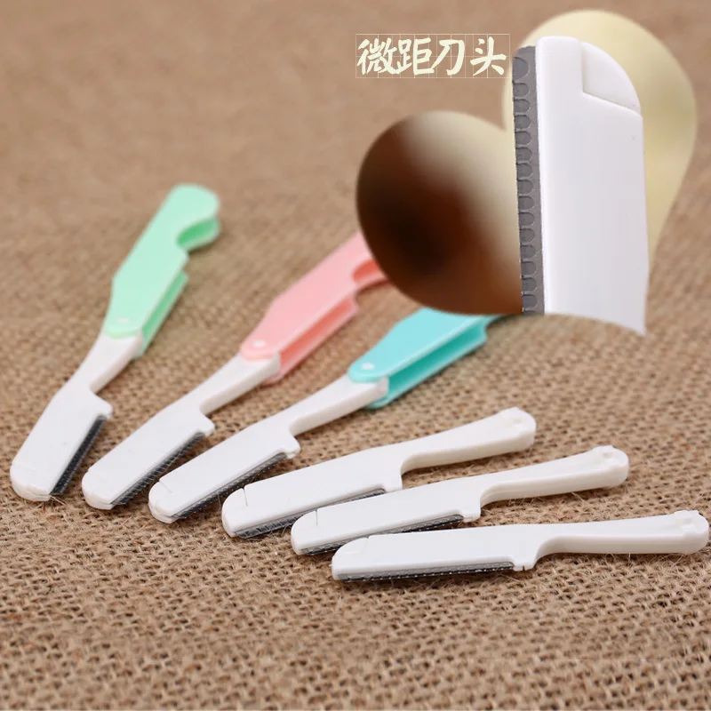 1Pcs Eyebrow Razor Facial Hair Remover Eyebrow Trimmer Sharp Mini Makeup Knife Shaper Shaver Blade Hair Remover Tools