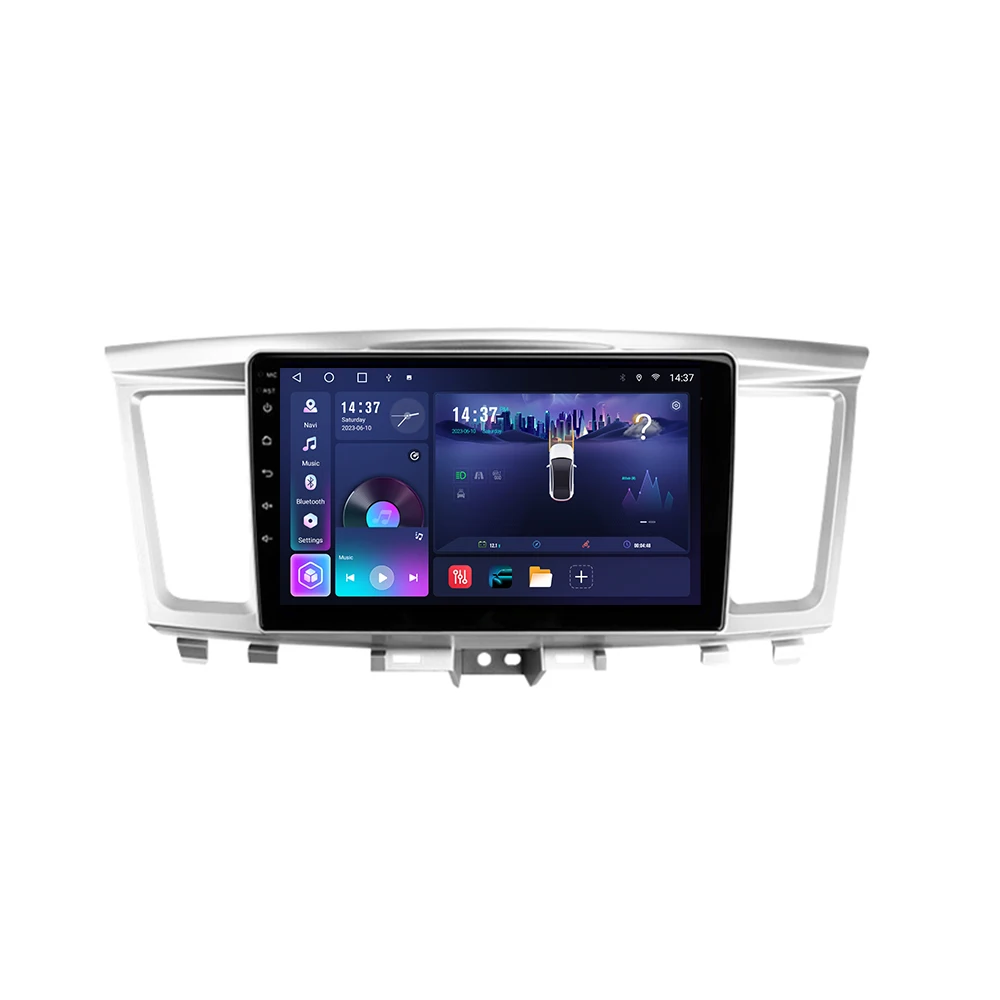 راديو السيارة لـ Infinity QX60-، Android ، مشغل فيديو متعدد الوسائط ، نظام تحديد المواقع والملاحة ، Din مزدوج دي في دي