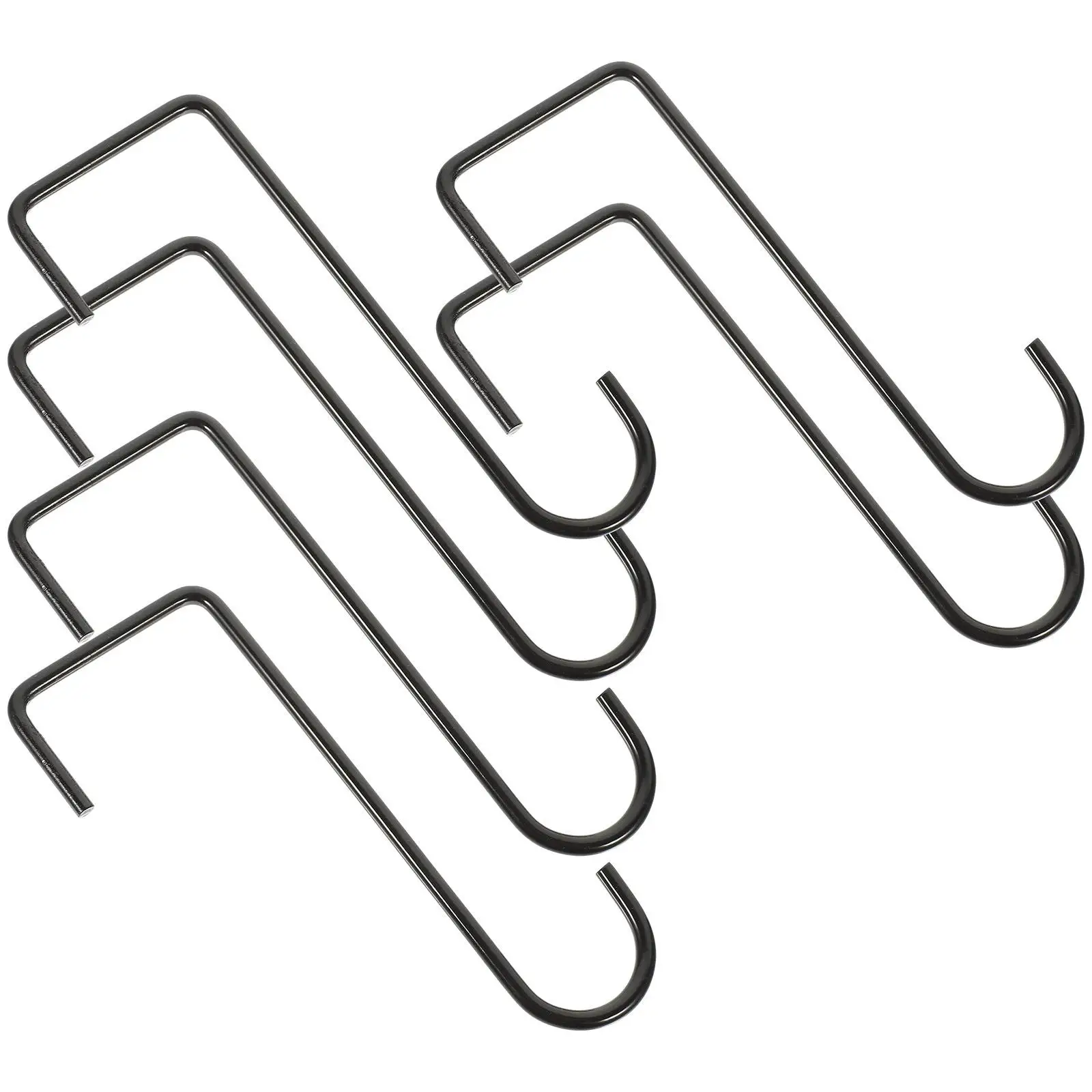 

6pcs Iron Plant Hangers Heavy Duty Hooks for Bird Feeders Flower Baskets Patio Branch Hook Accessories Storage