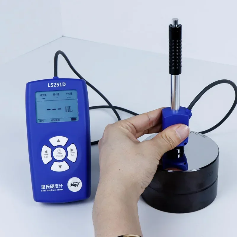 LS251D Porta ble Leeb Hardness Tester Testing Machine for Mid Steel Aluminum Alloy Metal Material