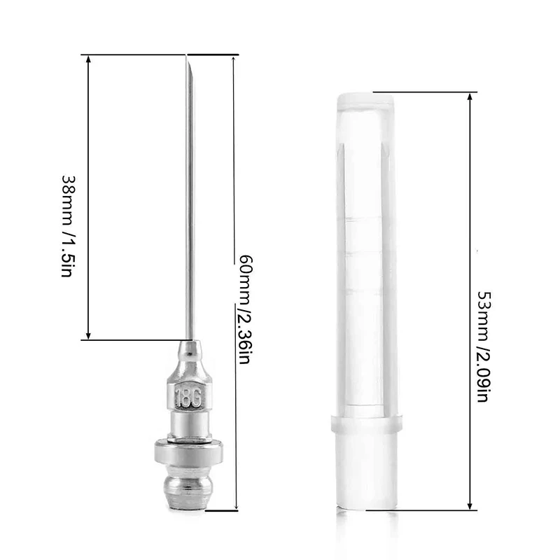 1/3/5/10Pcs Grease Needle Adapter Tips - Portable Lubrication Nozzles for Ball Joints, Bearings & Precision Maintenance Kits