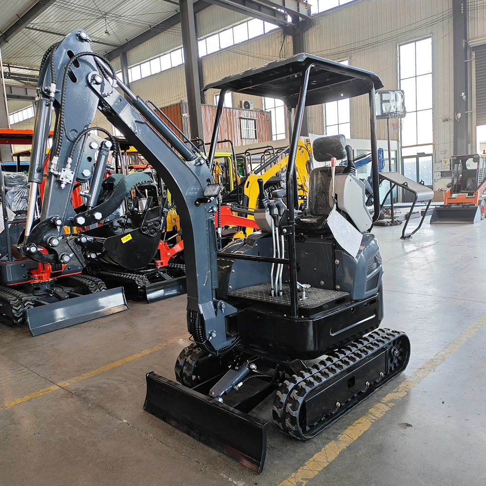 1.5 Ton Mini Excavator / Mini Digger, 1500kg Mini-pelle Minigraver, CE Approved Crawler Digger for Yard