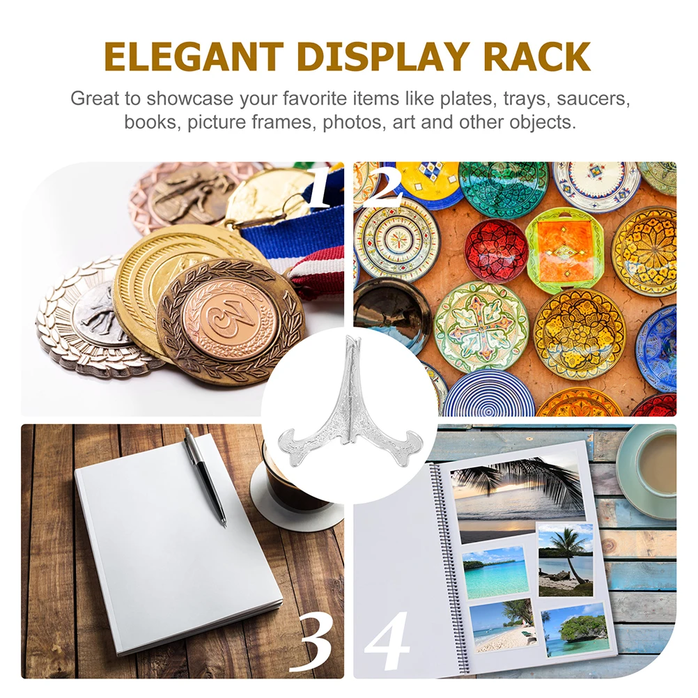 

Practical Zinc Medal Plate Holders Plate Holder Display Display Rack Home Supplies Storage Collectibles