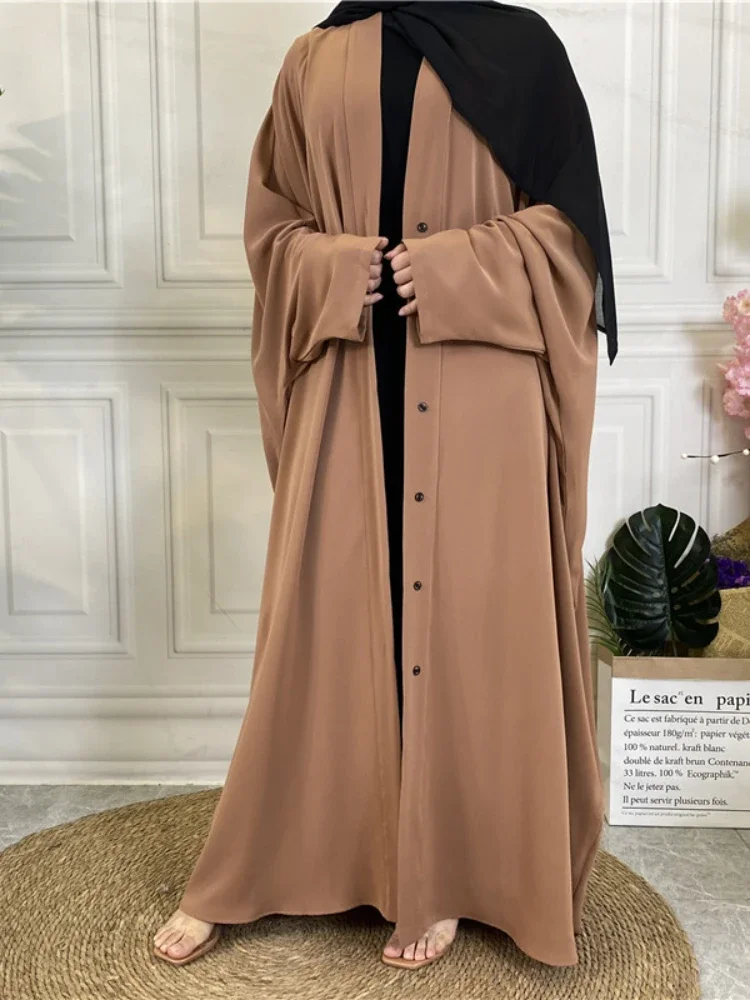 Vestido de Ramadán Eid Marruecos para mujer musulmana, Abaya de manga larga, India, Dubai, Turquía, largo, 2024