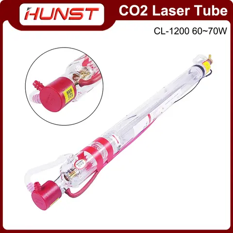 HUNST EFR 70W 레이저 튜브 직경 55mm 레이저 광 길이 1200mm 레이저 튜브 CO2 레이저 조각 및 절단 기계에 적합