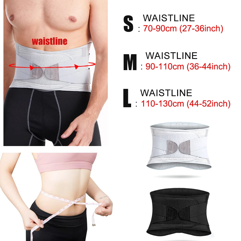 Back Braces for Lower Back Pain Relief with 4Stays,Breathable Back Support Belt for Men/Women work,Anti-skid lumbar support belt