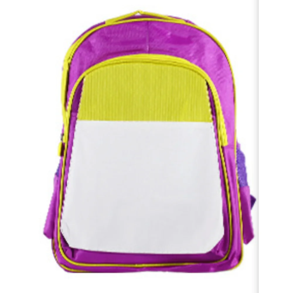 Large Capacity Backpack Large Size Sublimation Blank Backpack For Elementary School Students For Heat Transfer Print