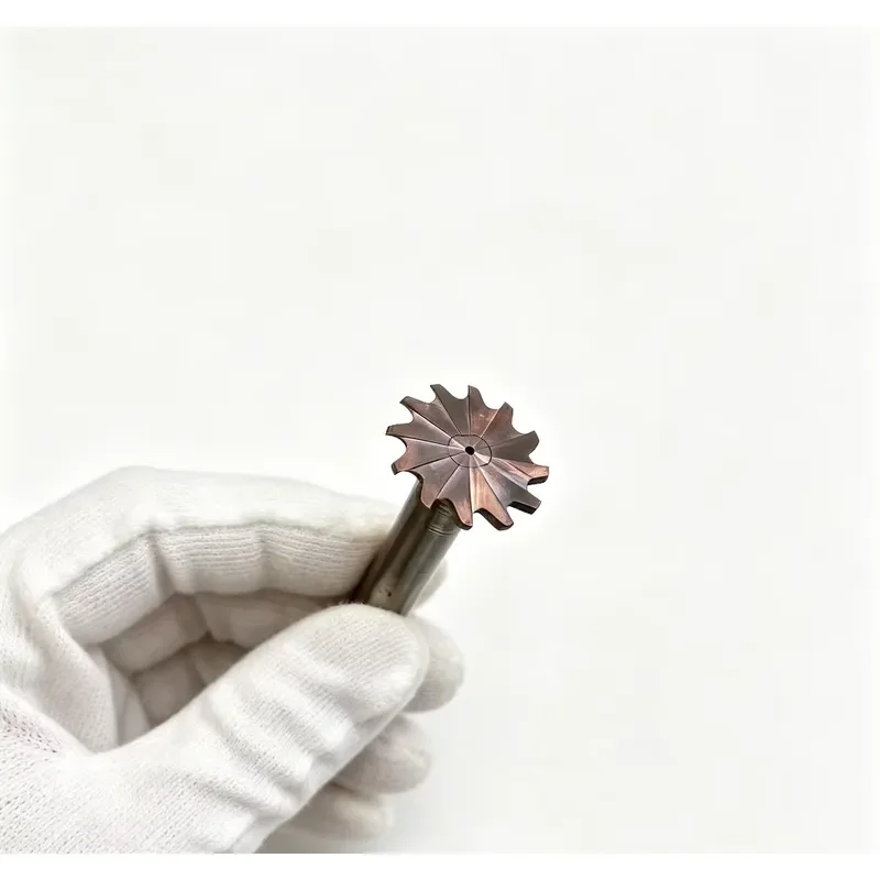 Factory Wholesale OEM R0.6*1.2*D20*D8*50 Carbide Arc T Slot Cutter Standard Size Milling Tool Metal Grooving Processing