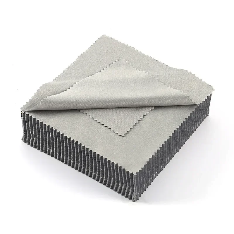 10/20/30/100PCS Microfiber Eyeglass Cleaning Cloth Soft Lens Wipes for Glasses Phone Screen Camera Lens Cleaning