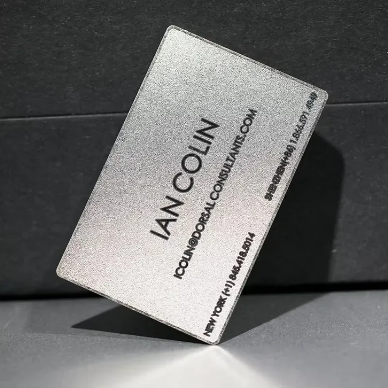 

Изготовленная на заказ частная печать металлическая карта с магнитной полосой металлические визитные карточки сублимационная металлическая роскошная алюминиевая визитная карточка